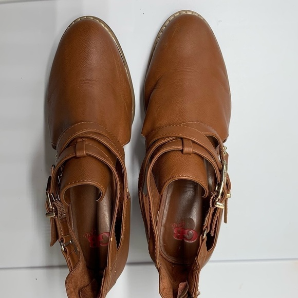 SALE! GB Girls Brown Booties Size 5 Medium - Picture 4 of 9